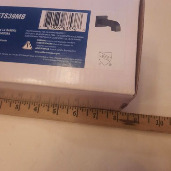 PROFLO Kelper Tub Spout in Matte Black - PFTS39MB - Picture 3 of 8